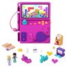 Polly Pocket - Crazy Arcade Playset - Muñeca Mini Universo