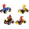Pack De 4 Vehículos Mario Kart - Mini-vehículos Hot Wheels
