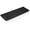 Hp 125 Wired Keyboard Teclado Usb Negro