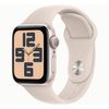 Apple Watch Se (2ª Gen) 2023 Gps 40mm Aluminio Y Correa Deportiva Blanco (starlight) - Talla M/l