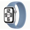 Apple Watch Se (2ª Gen) 2023 Gps 40mm Aluminio Plata (silver) Y Correa Deportiva Loop Azul (winter Blue)