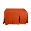 Ropa De Camilla, Tela Antimanchas Color  10 Naranja. 140 X 80x 72 Alto