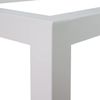 Mesa De Forja Moderna Nueva Carteya, Ideal Mesa Camilla . Color Blanca Regulable En Dos Alturas.  (120 X 70 X 72  Alta-52 Baja)