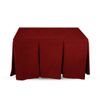 Ropa De Camilla, Tela Antimanchas Color  11 Rojo. 140 X 80 X 72 Alto