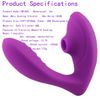 Succionador De Clítoris Y Consolador Vibrador 2 En 1 De 13.5 Cm (gj-008). Nuevo, Envío 24h!!