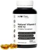 Vitamina E Natural 400 Ui | 200 Perlas | Más De 6 Meses De Suministro