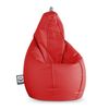 Puff Pera Polipiel Outdoor Rojo Happers Xl