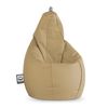 Puff Pera Polipiel Indoor Beige Happers Xxl