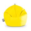 Puff Pelota Polipiel Amarillo Happers