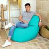 Puff Lounge Polipiel Indoor Turquesa Happers