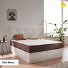 Pack Colchon + Cabecero + Canape Abatible Descansin | 135 X 190 | Blanco | Maxima Comodidad | Gran Almacenaje