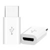 Adaptador Micro Usb Hembra A Micro Usb Tipo C 3.1 Macho Blanco