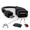 Cable Adaptador Host Otg Micro Usb 2.0 Negro Universal