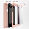 Funda 360 Carcasa + Protector Cristal Templado Para Iphone 6 Plus 6s Plus 5.5" Rosa