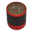 Altavoz Portatil Mp3 Bluetooth Rojo Y Negro Lector Micro Sd Para Tablet Pc