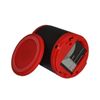 Altavoz Portatil Mp3 Bluetooth Rojo Y Negro Lector Micro Sd Para Tablet Pc