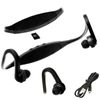 Reproductor Mp3 Auriculares Deportivos Micro Sd Usb Radio Fm Sport Running Negro