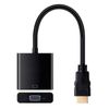 Cable Adaptador Convertidor De Hdmi Macho A Vga Hembra Tv Monitor Full Hd Negro