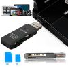 Lector De Tarjetas Card Reader Usb 3.0 Sdxc Micro Sd Alta Velocidad Color Negro