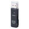 Lector De Tarjetas Card Reader Usb 3.0 Sdxc Micro Sd Alta Velocidad Color Negro