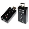 Adaptador Tarjeta De Sonido Externa Usb 3d 7.1 Dj Mp3 Usb 2.0 1.1 Audio Para Pc