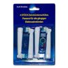 4 Recambios Compatibles Con Cepillo De Dientes Electrico Oral-b Cabezal Braun