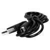 Cable De Carga Usb Para Nintendo 3dsxl 2ds Dsixl 3ds Dsi Cargador 120 Cm Negro