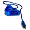 Adaptador De Mando Para Ps1 Ps2 Psx Psone A Pc Ps3 Usb 2 Mandos Dual Multiplayer