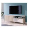 Mueble Tv 170 Cm Estilo Nórdico Bjorn. Módulo Televisión 2 Puertas + Cajón Extra Grande.