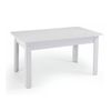 Mesa Comedor Fija 140 Cm Dorian. Mesa Comedor O Cocina Para 6 Personas En Color Blanco