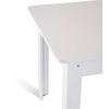 Mesa Comedor Fija 140 Cm Dorian. Mesa Comedor O Cocina Para 6 Personas En Color Blanco