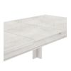 Mesa Comedor Extensible Karen De 160 A 200 Cm. Mesa Diseño Rústico Moderno En Madera Color Blanco Pino