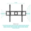 Soporte De Pared Para Tv, Televisor, Monitor Pantalla 55" 70" 80" 90" 100” Universal Hasta 75kg Vesa Máxima 800x600 (inclinable)