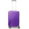 Maleta De Cabina Equipaje De Mano Trolley Viaje Avion Rígida 4 Ruedas Giratorias Pequeña 55x35x22cm (morado)