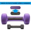 Set De 6 Mancuernas 2x 1kg, 2x 1.5kg, 2x 2kg Pesas Con Soporte Para Gimnasio Y Entrenamiento En Casa