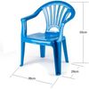 Silla Infantil Para Niños Y Niñas Apilables Para Interior Y Exterior De Plástico, Ideal Para Jardín, Terraza (azul)