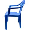 Silla Infantil Para Niños Y Niñas Apilables Para Interior Y Exterior De Plástico, Ideal Para Jardín, Terraza (azul)