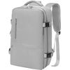 Mochila De Viaje Equipaje De Mano Maleta De Cabina, Bolsa Transporte, Senderismo Impermeable Para Deporte Al Aire Libre (gris)