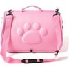 Transportin Bolsa Para Gatos Perros Conejos Bolso De Transporte Plegable Mascota Bolso Flexible Con Cremallera (rosa)