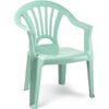 Silla Infantil Para Niños Y Niñas Apilables Para Interior Y Exterior De Plástico, Ideal Para Jardín (verde Pastel)