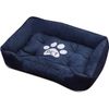 Cama Para Perro Medianos O Grandes Mascotas Cojin Lavable Tipo Sofá Suave Cesta Xl 90×70×15cm