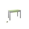 Mesa Cocina Extensible Modelo Tetra 100/160 X 60 X 76 - Verde