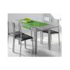 Mesa Cocina Extensible Modelo Tetra 100/160 X 60 X 76 - Verde