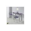 Mesa Cocina Extensible Modelo Novi 85/135 X 40 X 76 - Morado