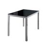 Mesa Cocina Vidrio Modelo Melbourne 110 X 75 X 75 - Negro