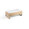 Mesa De Centro  Modelo Royal 110 X 60 X 38  - Blanco