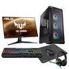 Epical-q Ordenador Gaming Pack Gplus60 Intel Core I5 12400f, 16gb, 1tb Ssd, Rtx 4060ti + Monitor 24" + Combo Gaming
