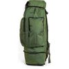 Mochila De Senderismo Plegable Para Viajes Montañismo Escalada Camping Trekking, Macuto Impermeable 60l+10l Verde