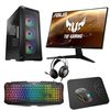 Epical-q Ordenador Gaming Pack Gplus48 Intel Core I5 12400f, 1tb Ssd, 32gb, Rtx 4060ti, Windows 11 Home + Monitor 27" + Combo Gaming