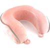 Almohada De Viaje Para Cuello, Cervical Para Oficina Avión Tren Coche Viajando, Viscoelastica De Espuma Memoria (rosa)